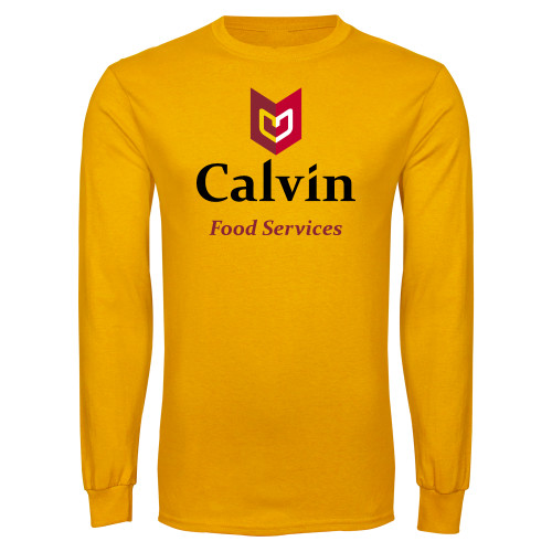  Gold Long Sleeve T Shirt - Food Services