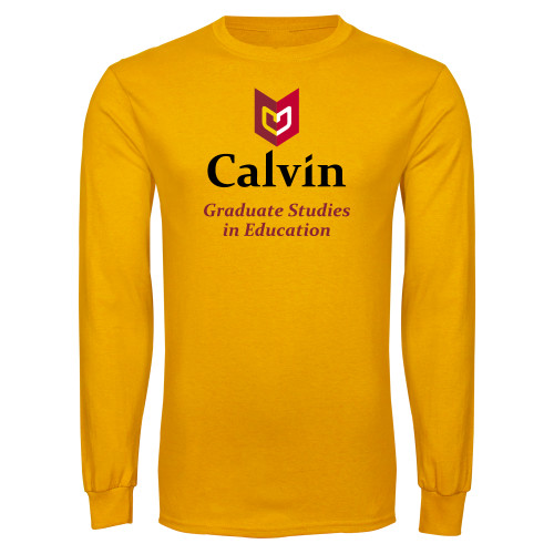  Gold Long Sleeve T Shirt - Graduate Studies in Education