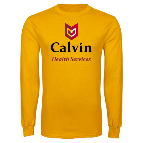  Gold Long Sleeve T Shirt - Health Services