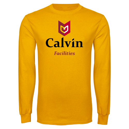  Gold Long Sleeve T Shirt - Facilities