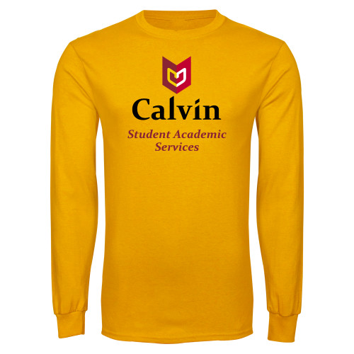  Gold Long Sleeve T Shirt - Student Academic Services