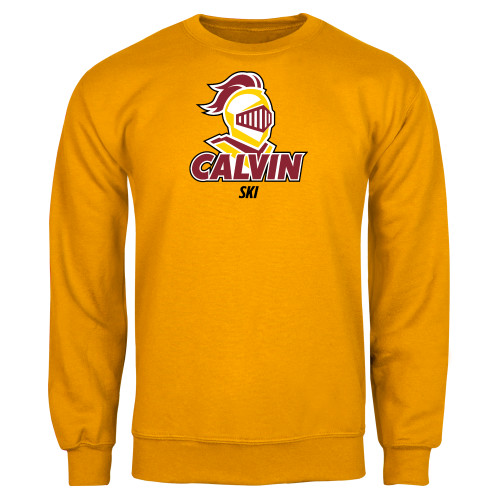 Gold Fleece Crew - Calvins Ski Stacked