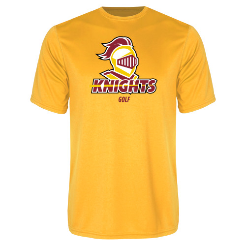  Gold Performance Tee - Golf Stacked