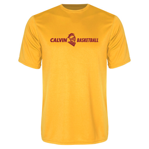  Gold Performance Tee - Basketball Horizontal