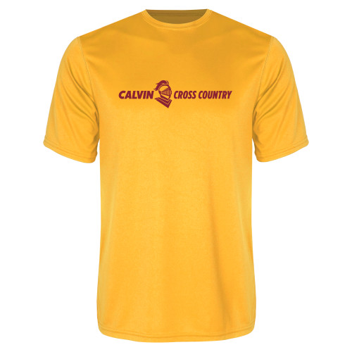  Gold Performance Tee - Cross Country Horizontal