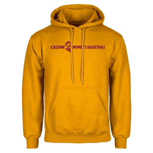  Gold Fleece Hoodie - Calvins Womens Basketball Horizontal