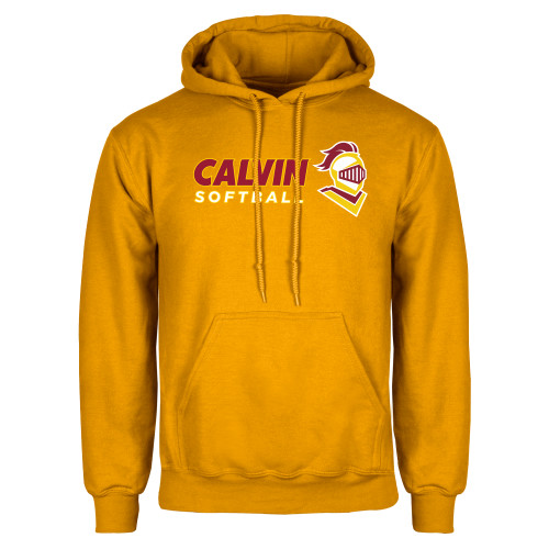  Gold Fleece Hoodie - Calvins Softball Horizontal