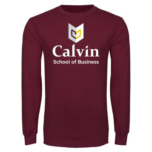 Main Image for  Maroon Long Sleeve T-Shirt