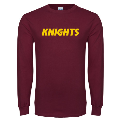 Main Image for  Maroon Long Sleeve T-Shirt