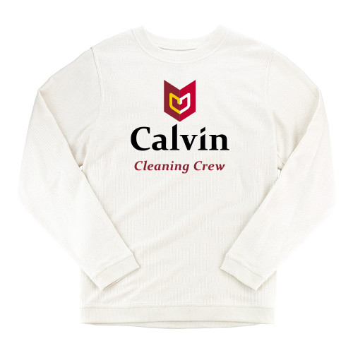  Boxercraft Womens Cream Corded Crew - Cleaning Crew