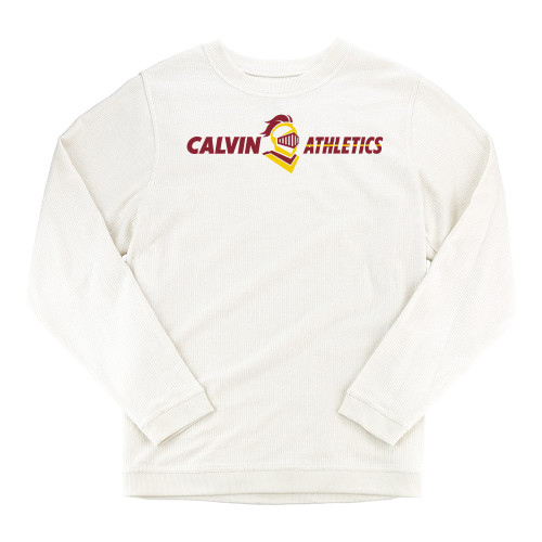  Boxercraft Womens Cream Corded Crew - Athletics Horizontal