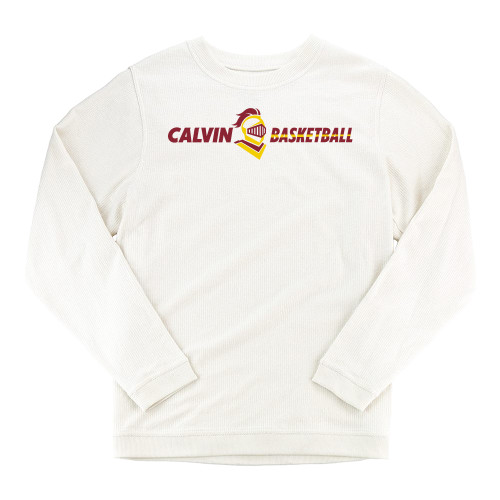  Boxercraft Womens Cream Corded Crew - Basketball Horizontal