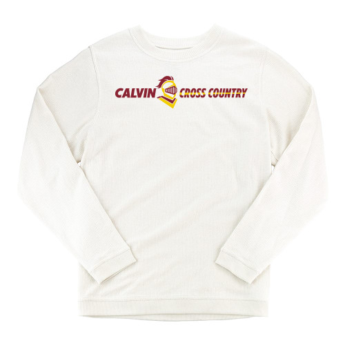  Boxercraft Womens Cream Corded Crew - Cross Country Horizontal