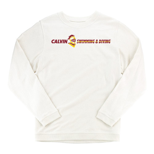  Boxercraft Womens Cream Corded Crew - Swimming and Diving Horizontal