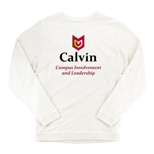  Boxercraft Womens Cream Corded Crew - Campus Involvement and Leadership