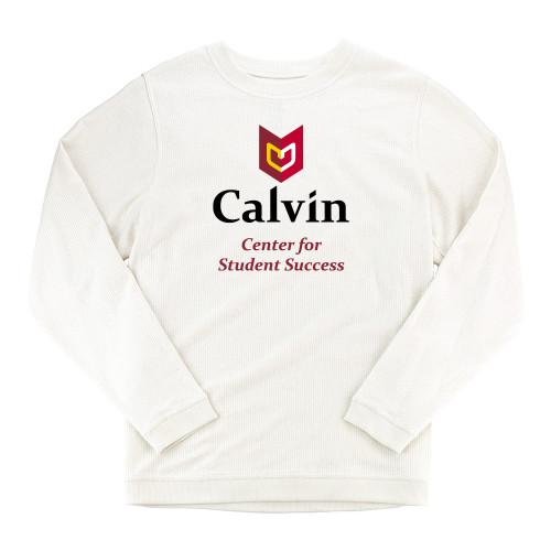  Boxercraft Womens Cream Corded Crew - Center for Student Success