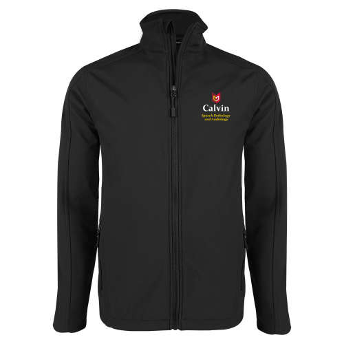  Black Softshell Jacket - Speech Pathology and Audiology