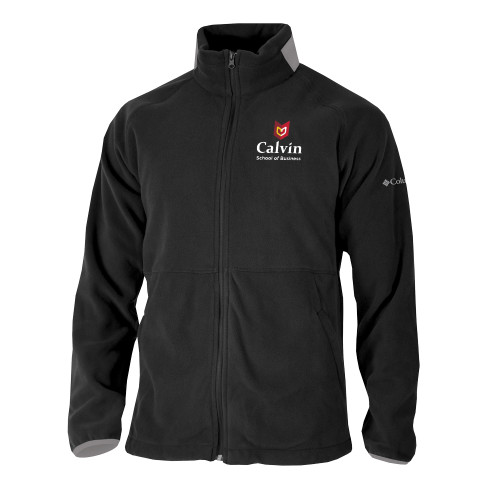  Columbia Black Everest Ridge Fleece Full Zip Jacket - School of Business