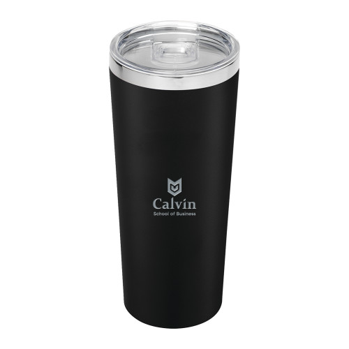  Thor Vacuum Insulated Black Tumbler 22oz - School of Business Engraved