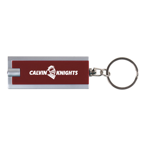  Turbo Maroon Flashlight Key Holder - Calvin Knights One Line