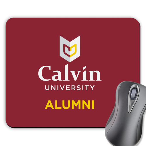  Full Color Mousepad - Alumni University Logo Vertical