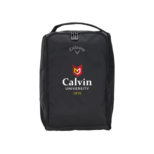  Callaway Clubhouse Black Golf Shoe Bag - University Logo 1876 Vertical