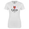 Thumbnail image for  Next Level Womens White Boyfriend Tee