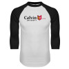 Thumbnail image for  White/Black Raglan Baseball T Shirt