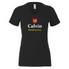 Thumbnail image for  Bella + Canvas Womens Black V Neck Cotton T Shirt