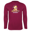 Thumbnail image for  Maroon Performance Long Sleeve Shirt