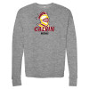 Thumbnail image for  Bella + Canvas Heather Grey Fleece Crew