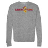 Thumbnail image for  Bella + Canvas Heather Grey Fleece Crew