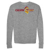 Thumbnail image for  Bella + Canvas Heather Grey Fleece Crew