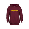 Thumbnail image for  Youth Maroon Fleece Hoodie