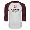 Thumbnail image for  White/Maroon Raglan Baseball T Shirt