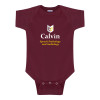 Thumbnail image for  Maroon Infant Onesie