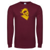 Thumbnail image for  Maroon Long Sleeve T-Shirt