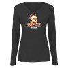Thumbnail image for  Womens Dark Heather Long Sleeve V Neck Tee 