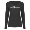 Thumbnail image for  Womens Dark Heather Long Sleeve V Neck Tee 