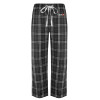Thumbnail image for  Black/Grey Flannel Pajama Pant