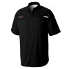 Thumbnail image for  Columbia Black Tamiami Performance Short Sleeve Shirt