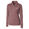 Thumbnail image for  Ladies Cutter & Buck Shoreline Maroon 1/2 Zip