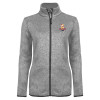Thumbnail image for  Womens Grey Heather Fleece Jacket