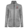 Thumbnail image for  Womens Grey Heather Fleece Jacket