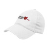 Thumbnail image for  White Unstructured Adjustable Low Profile Hat