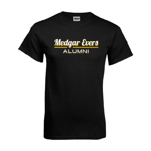 College Black T Shirt-Alumni