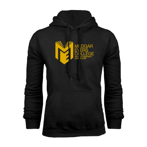 College Black Fleece Hoodie-Official Logo