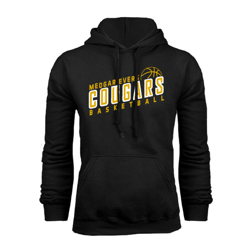 College Black Fleece Hoodie-Basketball Design