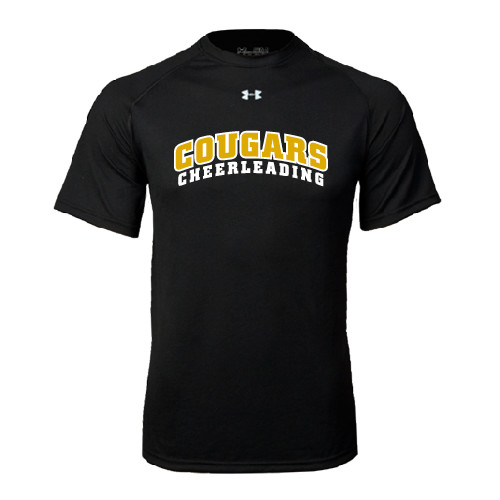 College Under Armour Black Tech Tee-Cheerleading