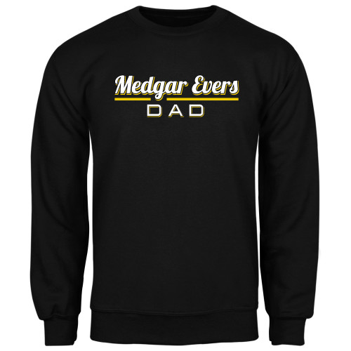 College Black Fleece Crew-Dad